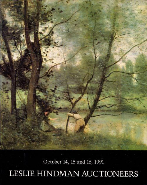 English, American, and Continental Furniture and Decorations, Porcelain, Silver, Arts and Crafts, Old Master, 19th and 20th Century Paintings, Drawings and Prints, Rugs and Jewelry, October 14, 15 and 16, 1991