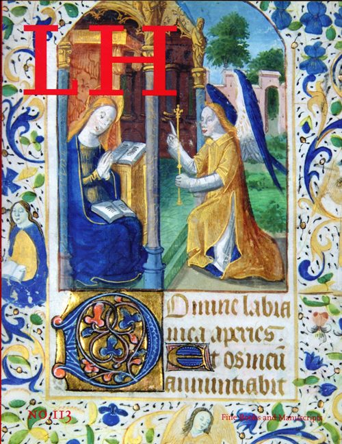 Fine Books and Manuscripts, July 28, 2009 (No. 113)