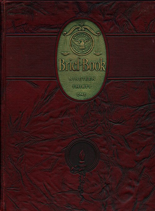 Atlanta Law School Brief-Book Nineteen Thirty One