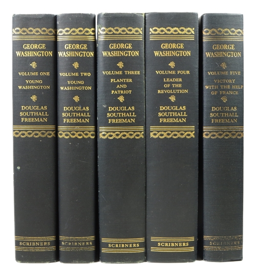 George Washington: A Biography, Volumes 1-5