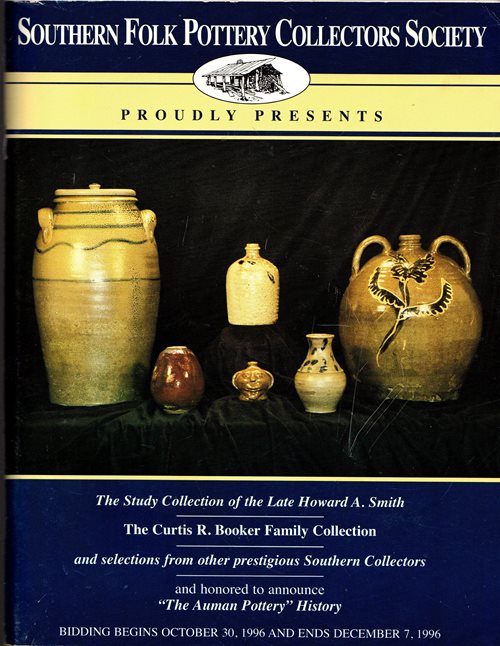 Southern Folk Pottery Collectors Society Absentee Auction, Sale 8, December 7, 1996