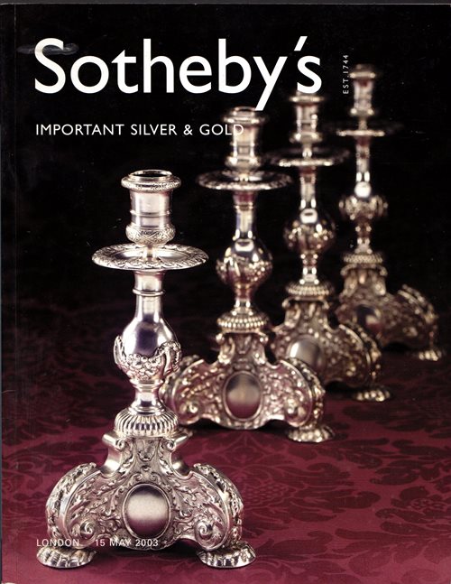 Important Silver & Gold, London, 15 May 2003 (Sale LO3766)