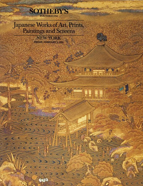 Japanese Works of Art, Prints, Paintings and Screens, New York, February 2, 1990 (Sale 5975)