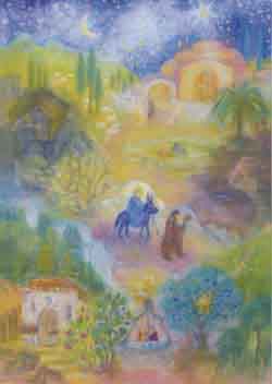 A097 Mary's little Donkey Advent Calendar medium