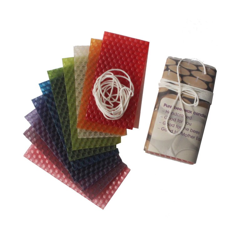 Birthday candle making kit, coloured