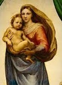 Sistine Madonna Poster 0110A KD Small Detail