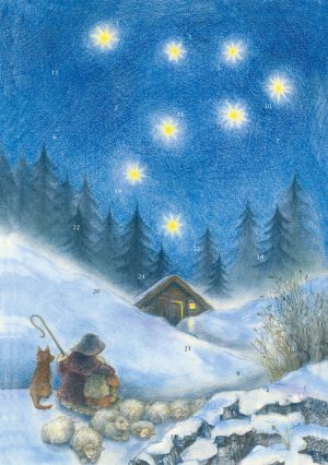 A104 The Shepherd's Christmas Advent Calendar - Medium