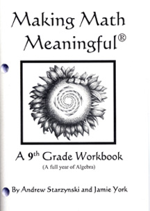 Making Math Meaningful: A 9th Grade Workbook