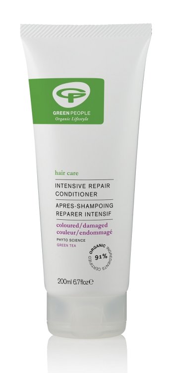 Green People Intensive Repair Conditioner 200ml Shine-boosting conditioner for coloured or dry hair