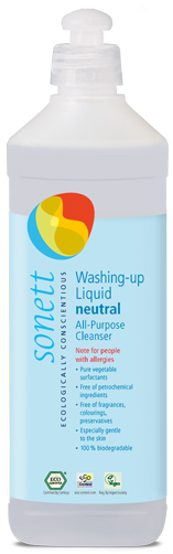 Sonett Dishwashing Liquid Sensitive 500ml GB3077 All-Purpose Cleanser