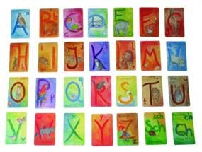 Waldorf Alphabet Cards