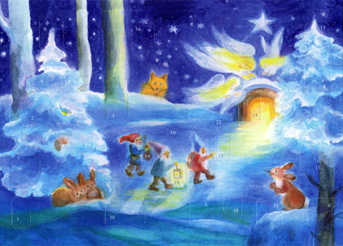 A109 Christmas with the Dwarfs Medium Advent Calendar