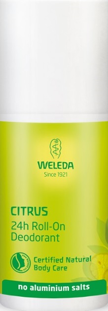 Weleda Citrus 24h Roll-On Deodorant, 50ml