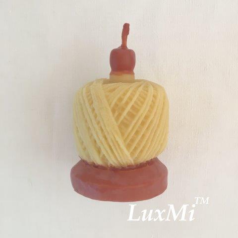 Image for Spin a Yarn - pure beeswax candle Spin a Yarn - pure beeswax candle