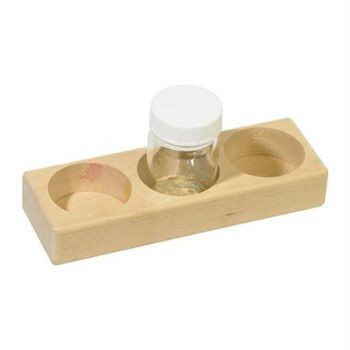 Paint jar Wooden holder for 3 50ml jars jars not included