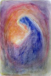 Holy Mother and Child Print PDN187