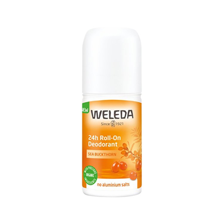 Weleda Sea Buckthorn 24h Roll-On Deodorant, 50ml