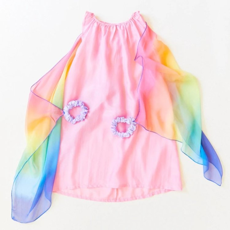 Fairy Dress Pink/Rainbow