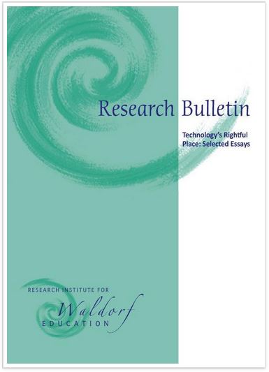 Research Bulletin Special Issue: Technology’s Rightful Place Selected Essays