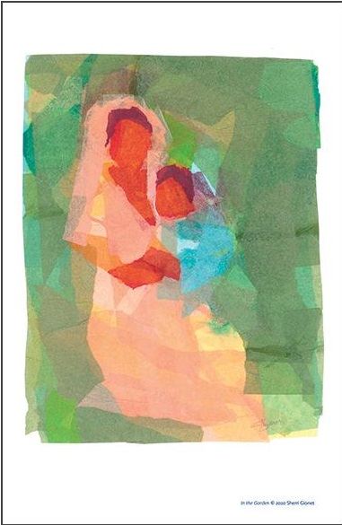 In the Garden Art Print