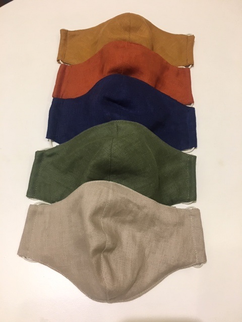 Linen Face Mask - Adult