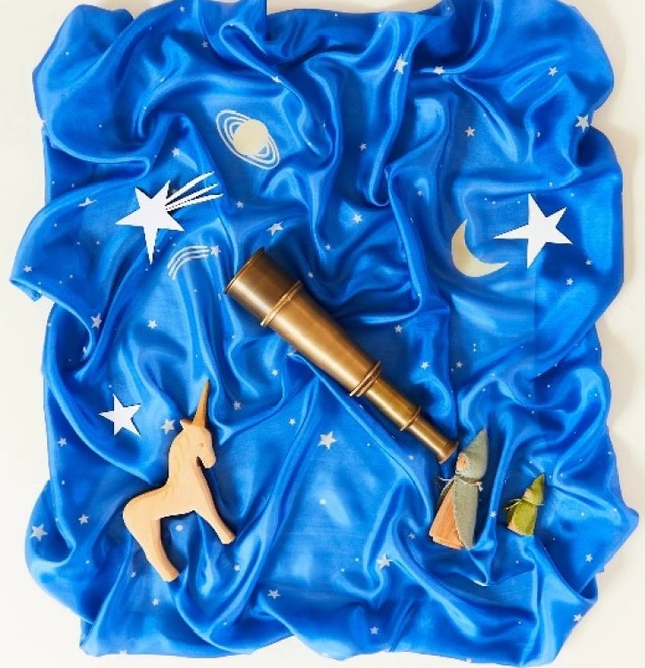 Enchanted Playsilk Starry Night 90 x 90cm