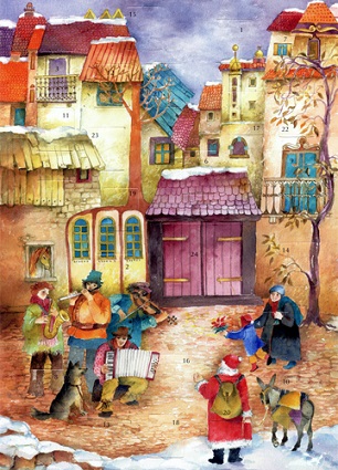 AK058 Music at Christmas Advent Calendar Small