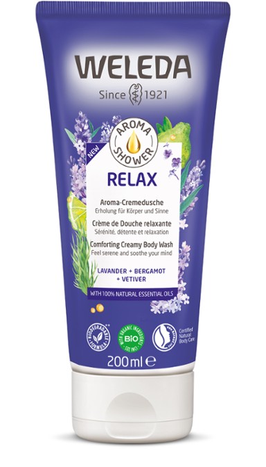 Weleda Aroma Shower RELAX Comforting Creamy Body Wash