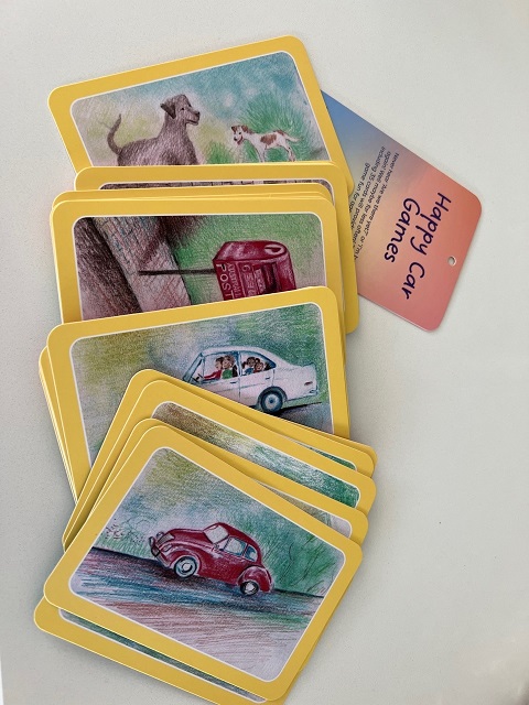 Happy Car Games Card set