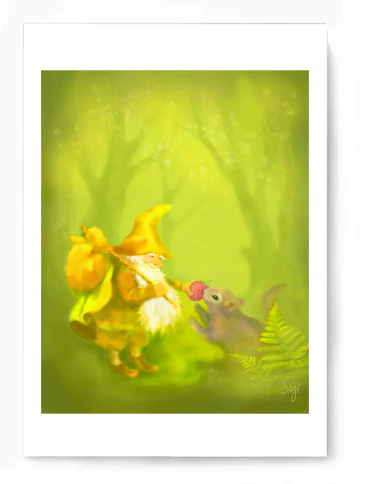 Mr.Twigwhittle Greeting Card