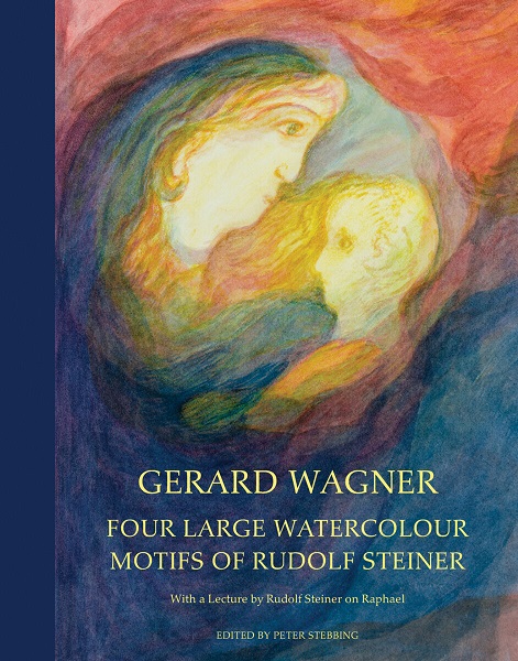 Four Large Watercolour Motifs of Rudolf Steiner With a Lecture by Rudolf Steiner on Raphael