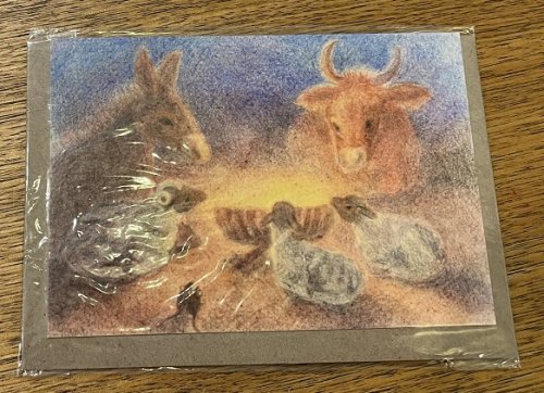 Christmas Mice Greeting Card