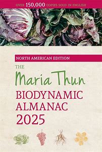 Maria Thun Biodynamic Calendar 2025