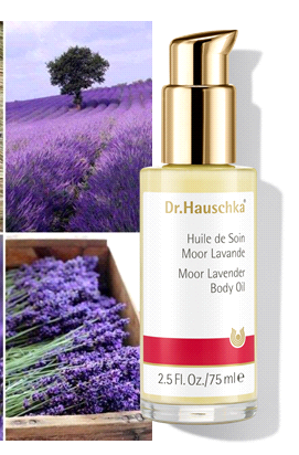 Hauschka Moor Lavender Calming Body Oil 75ml 102313099