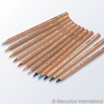 Lyra colour giants unlacquered 12 assorted with Gold And Silver, 20540912