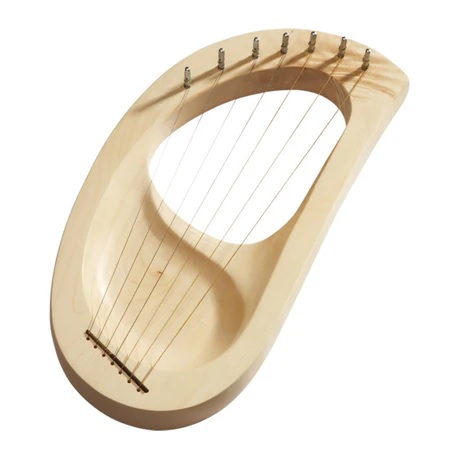 Auris AMS 7 Pentatonic Lyre 7 string with Tuning Wrench