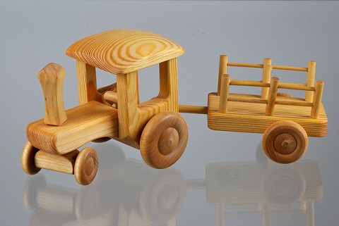 Big Tractor With Cart