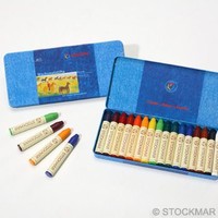 Stockmar Stick Crayons Tin 16
