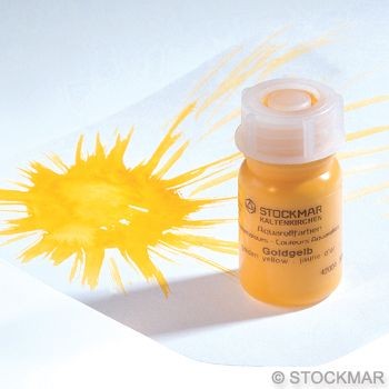Stockmar Paint 50ml - Gold Yellow