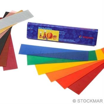 Stockmar Decorating Wax 12 Assorted 4x20cm -Small