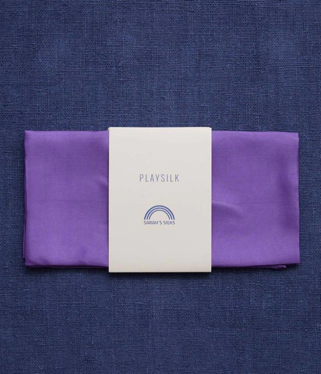 Playsilk, Purple 90cm x 90cm