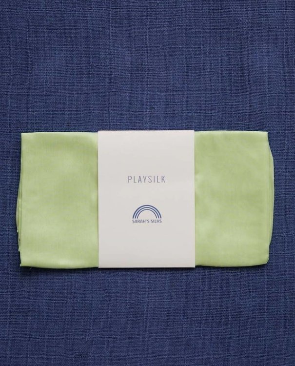 Playsilk, Lime 90 x 90 cm