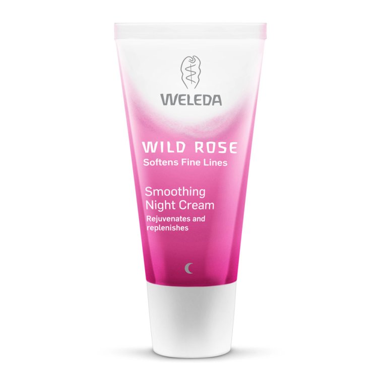 Weleda Wild Rose Smoothing Night Cream, 30ml Softens fine lines