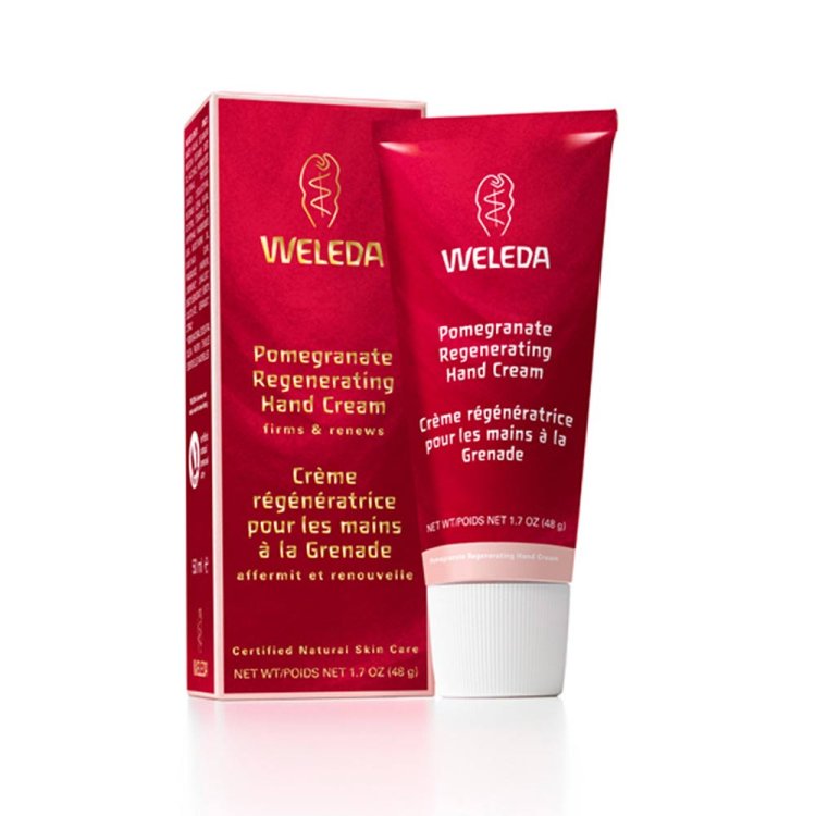 Weleda Pomegranate Regenerating Hand Cream, 50ml Renews and protects