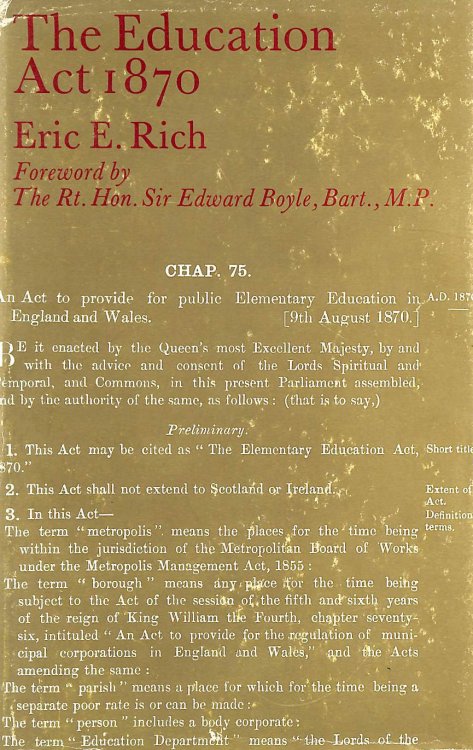 Education Act, 1870