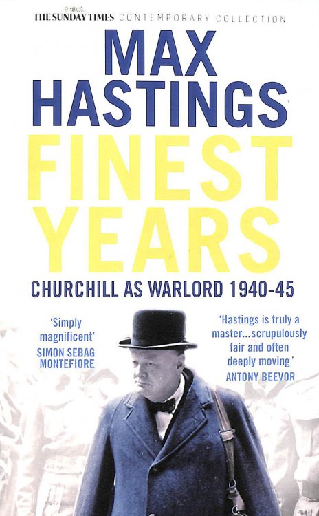 Image for Finest Years Churchill As Warlord 1940-45 Finest Years Churchill As Warlord 1940-45