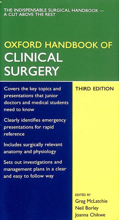 Oxford Handbook of Clinical Surgery (Oxford Medical Handbooks)