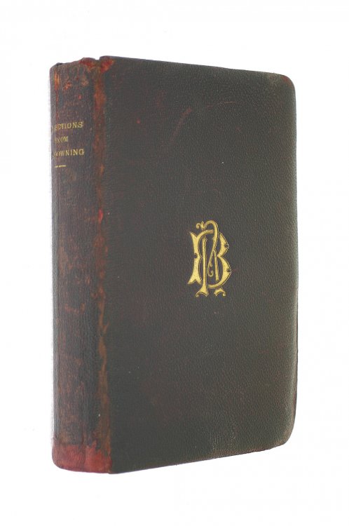 Selections from the Poetical Works of Robert Browning: First Series