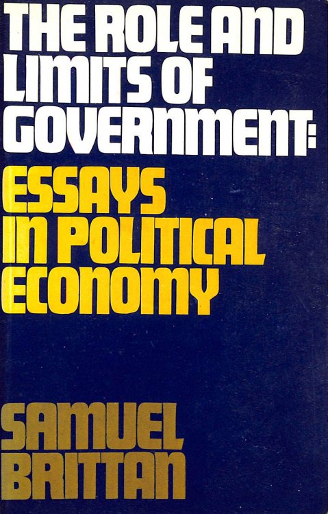 Role and Limits of Government