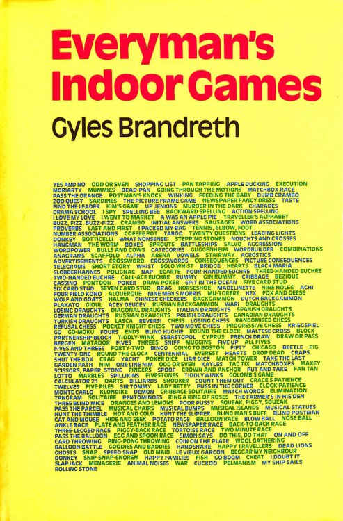 Everyman's Indoor Games